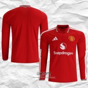 Primera Camiseta Manchester United 2026-2027 Manga Larga