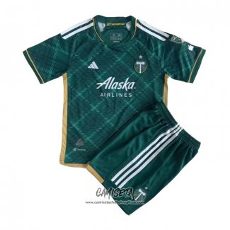 Primera Camiseta Portland Timbers 2023-2024 Nino