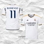 Primera Camiseta Real Madrid Jugador Rodrygo 2023-2024