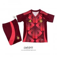 Segunda Camiseta Alemania Euro 2025 Nino