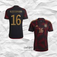 Segunda Camiseta Alemania Jugador Klostermann 2022