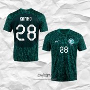 Segunda Camiseta Arabia Saudita Jugador Kanno 2022