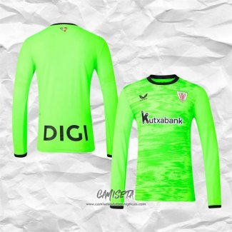 Segunda Camiseta Athletic Bilbao Portero 2026-2027 Manga Larga
