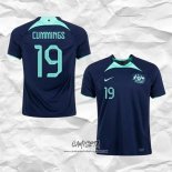 Segunda Camiseta Australia Jugador Cummings 2022