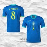 Segunda Camiseta Brasil Jugador L.Paqueta 2024