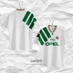 Segunda Camiseta Irlanda Retro 92-94