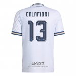 Segunda Camiseta Italia Jugador Calafiori 2026 Riccardo