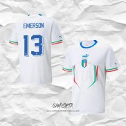 Segunda Camiseta Italia Jugador Emerson 2022