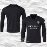 Segunda Camiseta Manchester City 2025-2026 Manga Larga