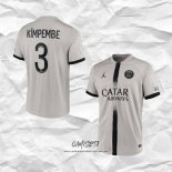 Segunda Camiseta Paris Saint-Germain Jugador Kimpembe 2022-2023