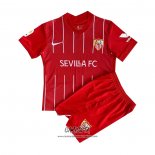 Segunda Camiseta Sevilla 2021-2022 Nino