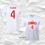 Segunda Camiseta Suiza Jugador Elvedi 2022