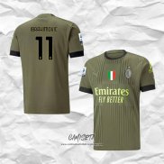 Tercera Camiseta AC Milan Jugador Ibrahimovic 2022-2023