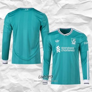 Tercera Camiseta Liverpool 2025-2026 Manga Larga