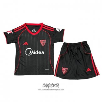 Tercera Camiseta Sevilla 2025-2026 Nino