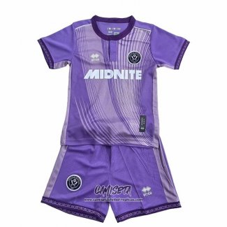 Tercera Camiseta Sheffield United 2025-2026 Nino