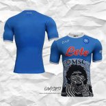 Camiseta Napoli Maradona Special 2021-2022 Azul