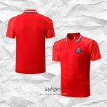 Camiseta Polo del Paris Saint-Germain 2022-2023 Rojo