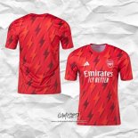 Camiseta Pre Partido del Arsenal 2023 Rojo