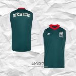 Camiseta Pre Partido del Mexico 2026 Verde Blanco