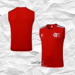 Camiseta de Entrenamiento Flamengo 2025-2026 Sin Mangas Rojo