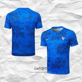Camiseta de Entrenamiento Francia 2025-2026 Azul