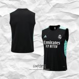 Camiseta de Entrenamiento Real Madrid 2022-2023 Sin Mangas Negro