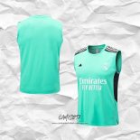 Camiseta de Entrenamiento Real Madrid 2022-2023 Sin Mangas Verde