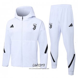 Chandal con Capucha del Juventus 2025-2026 Blanco