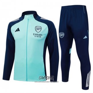 Chandal de Chaqueta del Arsenal 2025-2026 Nino Verde