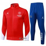 Chandal de Chaqueta del Paris Saint-Germain 2024-2025 Nino Rojo