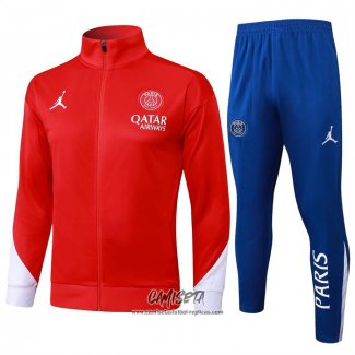 Chandal de Chaqueta del Paris Saint-Germain 2024-2025 Nino Rojo