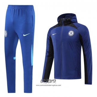 Chandal de Rompevientos del Chelsea 2022-2023 Azul