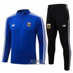 Chandal de Sudadera del Argentina 2026-2027 Nino Azul