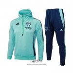 Chandal de Sudadera del Arsenal 2024-2025 Nino Verde