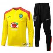 Chandal de Sudadera del Brasil 2025-2026 Amarillo