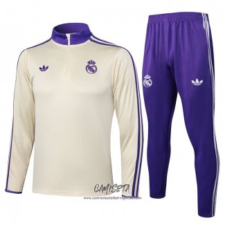 Chandal de Sudadera del Real Madrid 2025-2026 Amarillo