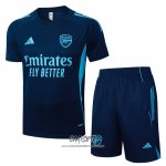 Chandal del Arsenal 2025-2026 Manga Corta Azul - Pantalon Corto