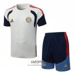 Chandal del Bayern Munich 2026-2027 Manga Corta Crema - Pantalon Corto