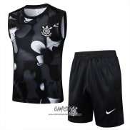 Chandal del Corinthians 2025-2026 Sin Mangas Negro