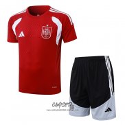 Chandal del Espana 2026-2027 Manga Corta Rojo - Pantalon Corto