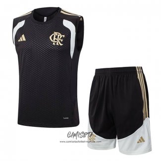 Chandal del Flamengo 2025-2026 Sin Mangas Marron