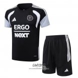 Chandal del Inter Miami 2026-2027 Manga Corta Negro - Pantalon Corto