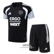 Chandal del Inter Miami 2026-2027 Manga Corta Negro - Pantalon Corto