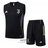 Chandal del Juventus 2025-2026 Sin Mangas Negro