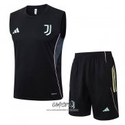 Chandal del Juventus 2025-2026 Sin Mangas Negro