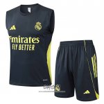 Chandal del Real Madrid 2025-2026 Sin Mangas Gris