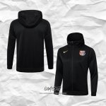 Chaqueta con Capucha del Barcelona 2024-2025 Negro