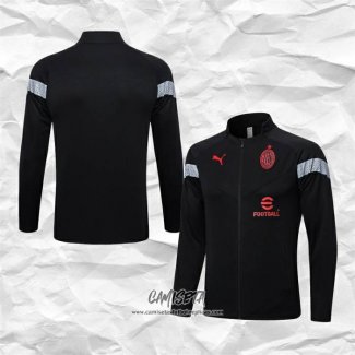 Chaqueta del AC Milan 2022-2023 Negro y Rojo