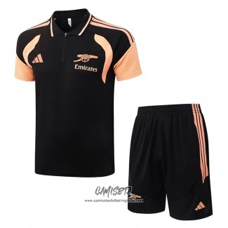 Conjunto Polo del Arsenal 2026-2027 Negro